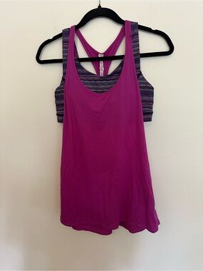Lululemon tank with built in bra